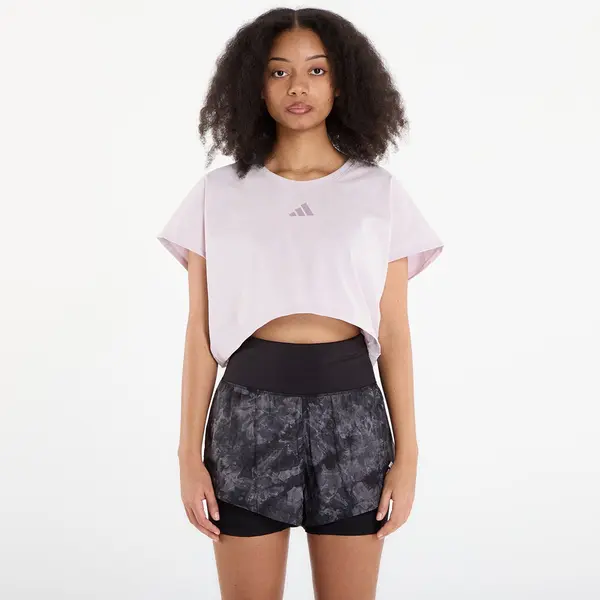 adidas Performance Тениска adidas Primelift Workout Cropped Boxy 3-Stripes Tank Ice Purple M