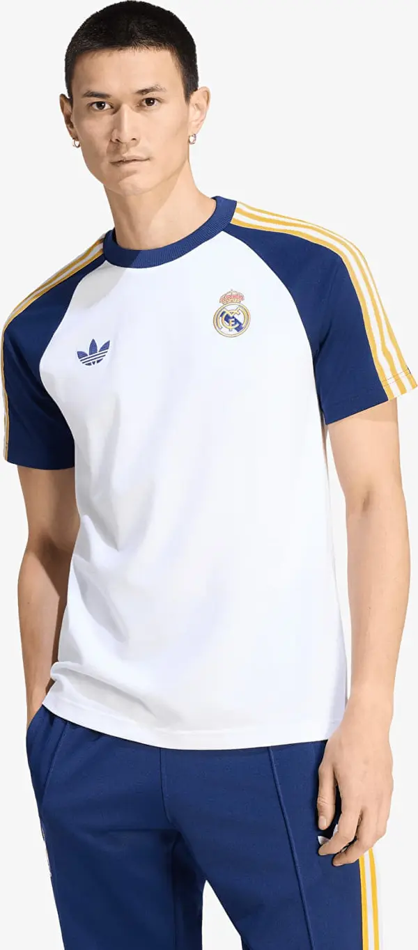 adidas Originals Тениска adidas Real Madrid Originals T-Shirt White/ Dark Blue M