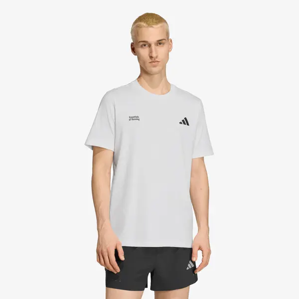 adidas Performance Тениска adidas Run Essentials Graphic T-Shirt White S