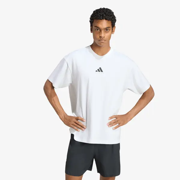 adidas Performance Тениска adidas Running Category Graphic T-Shirt White L