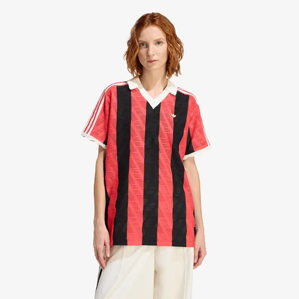 adidas Originals Тениска adidas Short-Sleeve Polo Tee Semi Lucid Red S
