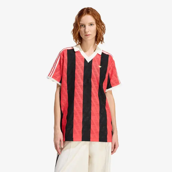 adidas Originals Тениска adidas Short-Sleeve Polo Tee Semi Lucid Red S