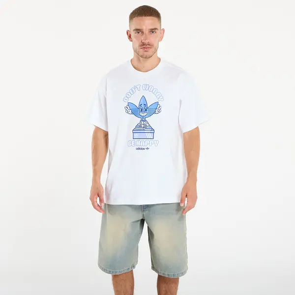 adidas Originals Тениска adidas Smile Treffy T White M