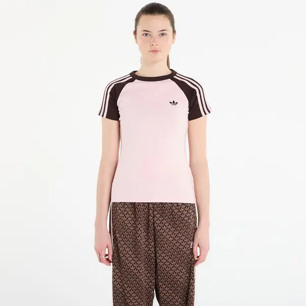 adidas Originals Тениска adidas Sst T-Shirt Sandy Pink/ Aurora Coffee Met./ Sandy Pink XL