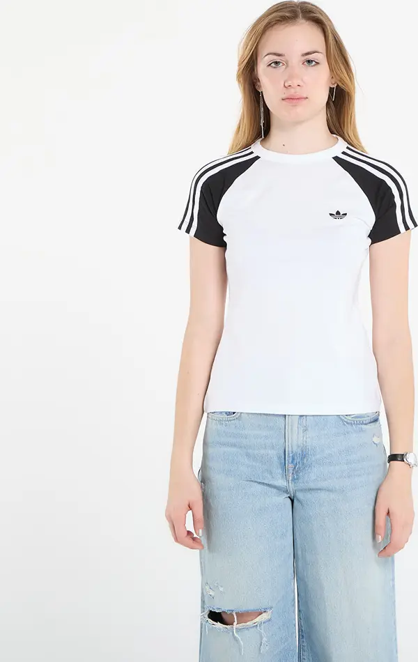 adidas Originals Тениска adidas Sst T-Shirt White/ Black/ White M