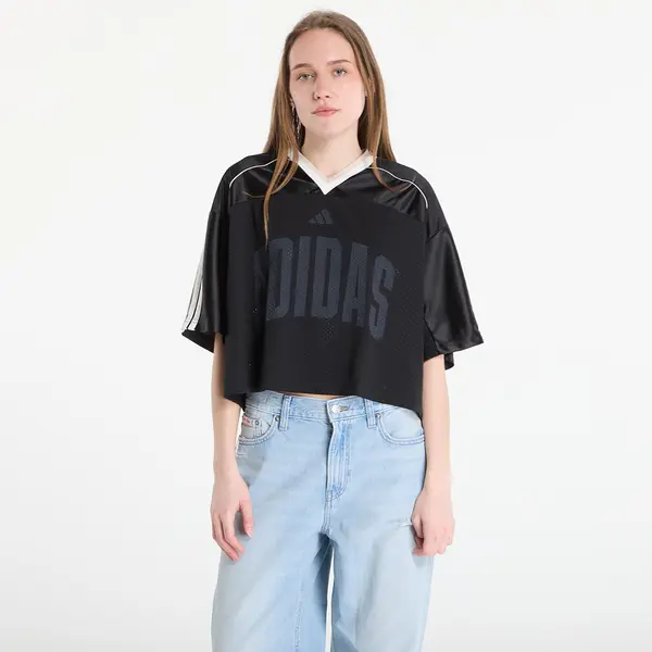 adidas Performance Тениска adidas Stadium Mesh T-Shirt Black/ Crystal Linen/ Off White XL