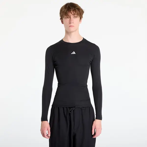 adidas Performance Тениска adidas TECHFIT Compression Training Long Sleeve Long-Sleeve Top Black/ A Charcoal XL