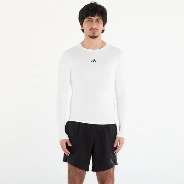 adidas Performance Тениска adidas Techfit Compression Training Long Sleeve Long-Sleeve Top White S