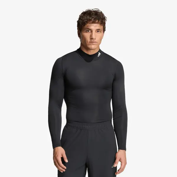 adidas Performance Тениска adidas Techfit Compression Training Mock Neck Long Sleeve T-Shirt Black S