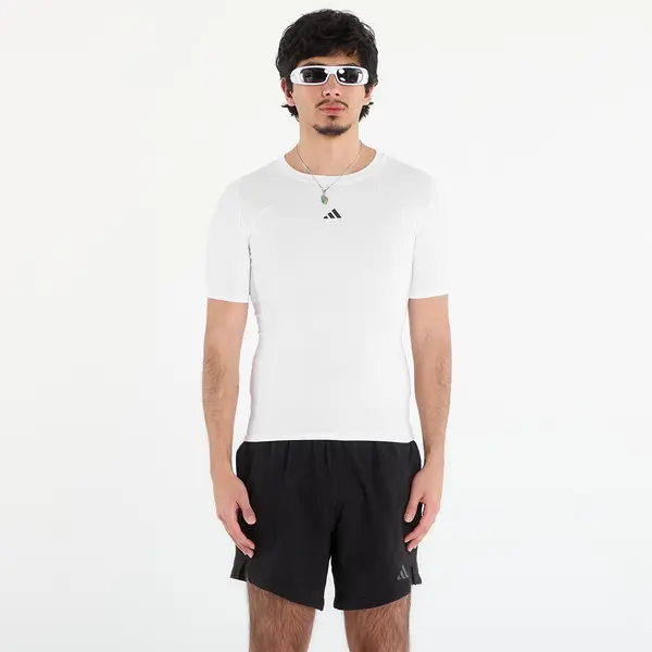 adidas Performance Тениска adidas Techfit Compression Training T-Shirt White S