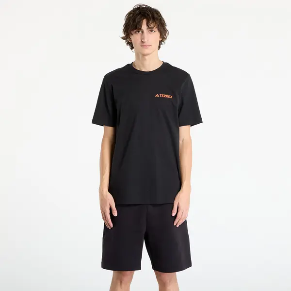 adidas Performance Тениска adidas Terrex Graphic T-Shirt Black/ Black M