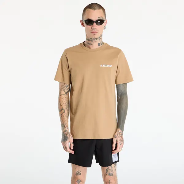 adidas Performance Тениска adidas Terrex Graphic T-Shirt Cardboard/ Night Indigo/ Preloved Ink XL