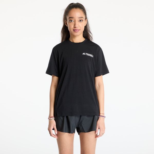 adidas Performance Тениска adidas Terrex Xperior Merino T-Shirt Black/ Black XS