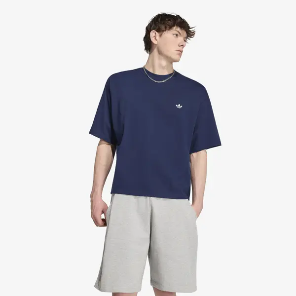 adidas Originals Тениска adidas Trefoil Essentials Oversized T-shirt Night Indigo M
