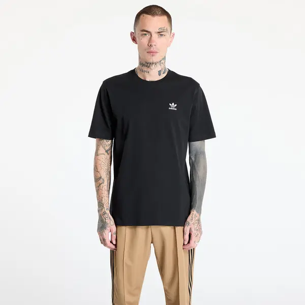 adidas Originals Тениска adidas Trefoil Essentials Tee Black/ Cream White/ Core Black L