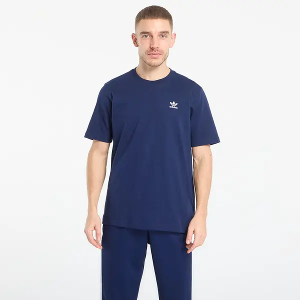 adidas Originals Тениска adidas Trefoil Essentials Tee Night Indigo/ Off White M