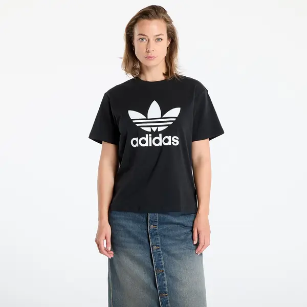 adidas Originals Тениска adidas Trefoil Regular Tee Black XS