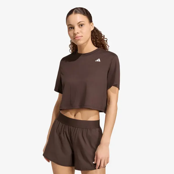 adidas Performance Тениска adidas We Min Tee Aurora Coffee XS