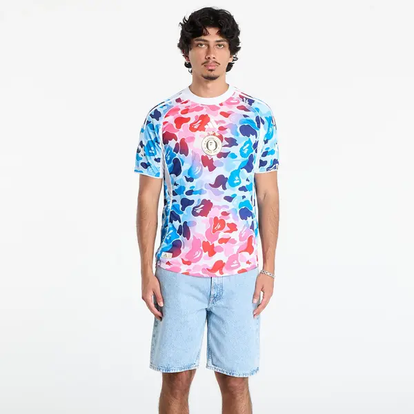 adidas Originals Тениска adidas x BAPE FB JERSEY Shock Blue XL