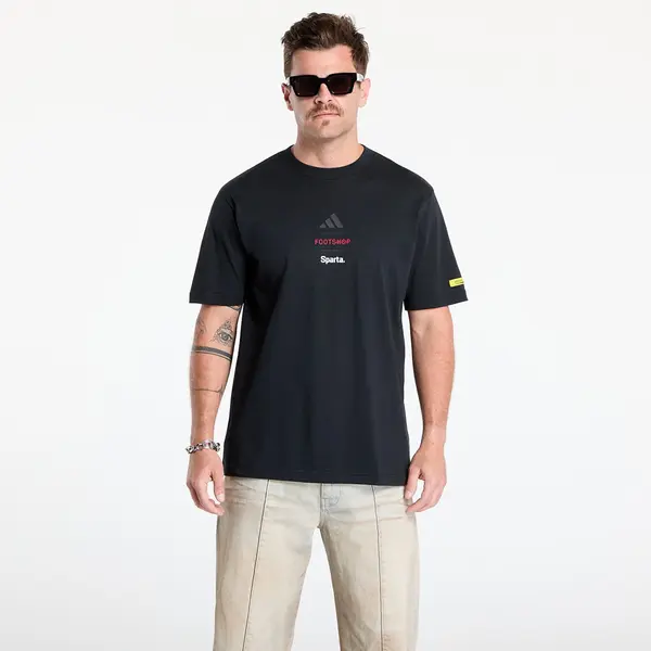 adidas Performance Тениска adidas x Footshop x Sparta T-Shirt Crest UNISEX Black XXXL