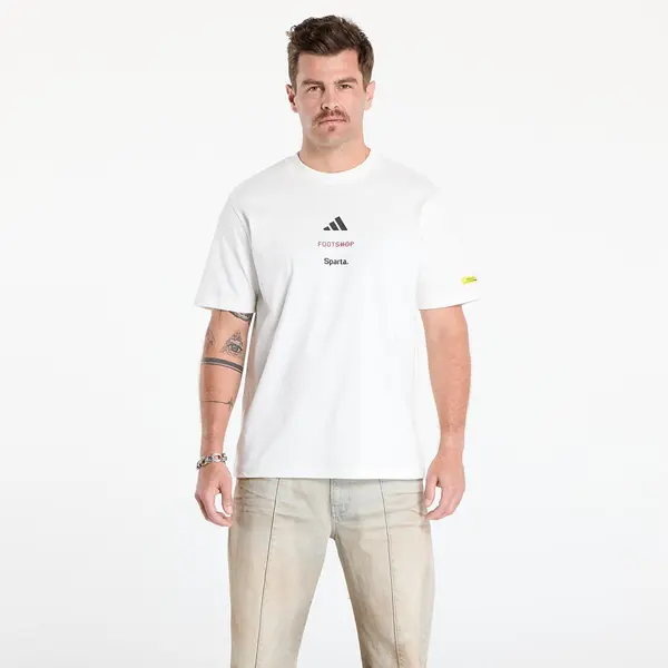 adidas Performance Тениска adidas x Footshop x Sparta T-Shirt Crest UNISEX White XL
