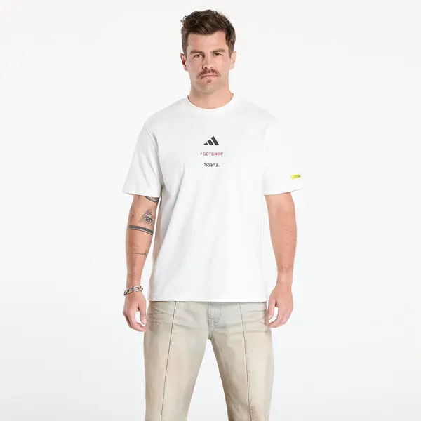 adidas Performance Тениска adidas x Footshop x Sparta T-Shirt Crest UNISEX White XXXL