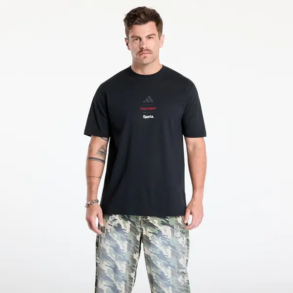 adidas Performance Тениска adidas x Footshop x Sparta T-Shirt Logotype UNISEX Black XXL