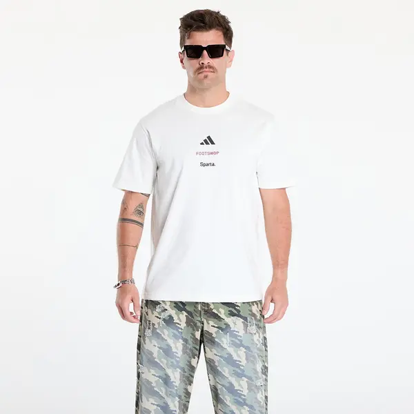 adidas Performance Тениска adidas x Footshop x Sparta T-Shirt Logotype UNISEX White L