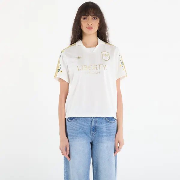 adidas Originals Тениска adidas X Liberty London Jersey Off White/ Ice Purple S