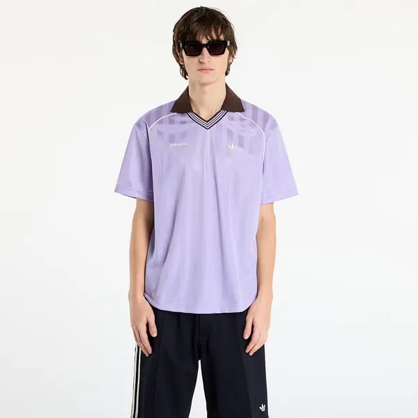adidas Originals Тениска adidas x Wales Bonner Football T-Shirt UNISEX Light Purple S