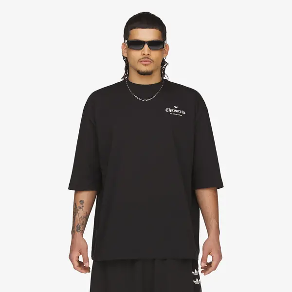 adidas Originals Тениска adidas x Willy Chavarria Logo Ss T-Shirt Black XL