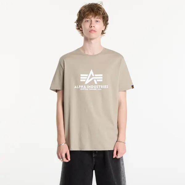 Alpha Industries Тениска Alpha Industries Basic T-Shirt Vintage Sand XXL