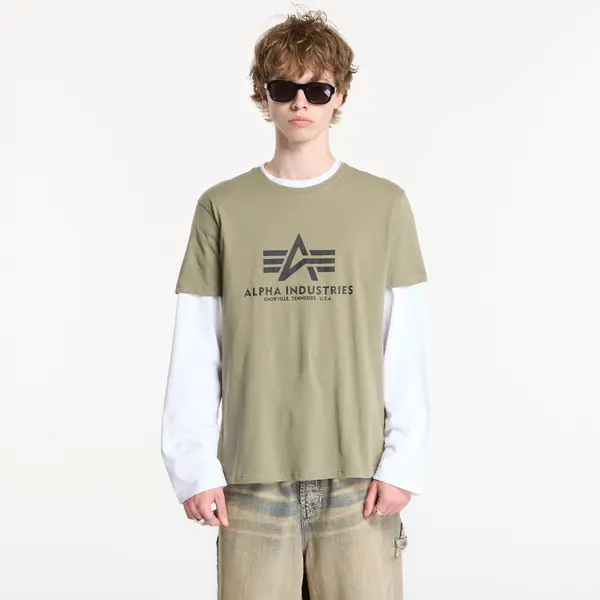 Alpha Industries Тениска Alpha Industries Basic Tee Green XXL