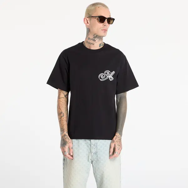 Awake NY Тениска Awake NY Script Tee Black S