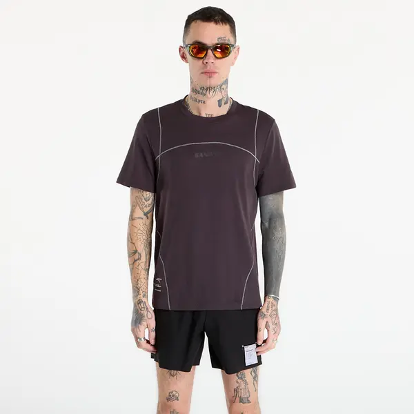 BANDIT Тениска BANDIT Men's Micromesh™ Merrow Run Tee Shadow M