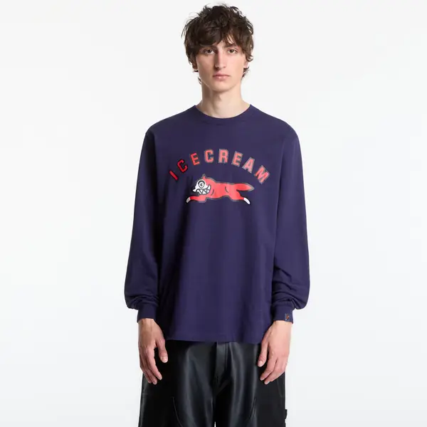 Billionaire Boys Club Icecream Тениска Billionaire Boys Club Icecream Arch Running Dog Ls T-Shirt Navy L