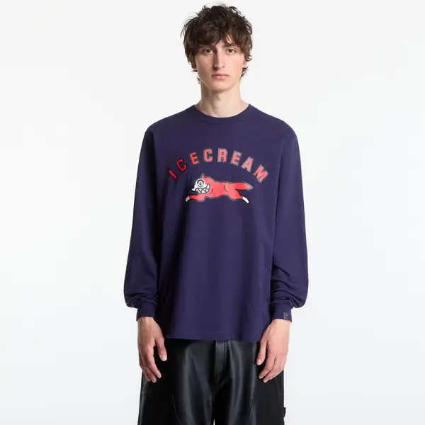 Billionaire Boys Club Icecream Тениска Billionaire Boys Club Icecream Arch Running Dog Ls T-Shirt Navy L