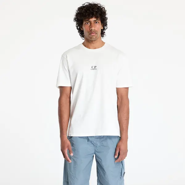C.P. Company Тениска C.P. Company Graphic-Print T-Shirt Gauze White XXL