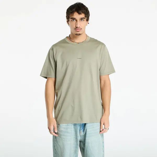 C.P. Company Тениска C.P. Company Mercerized 70/2 Jersey Gasato Short Sleeve Logo T-Shirt Fungi Grey L