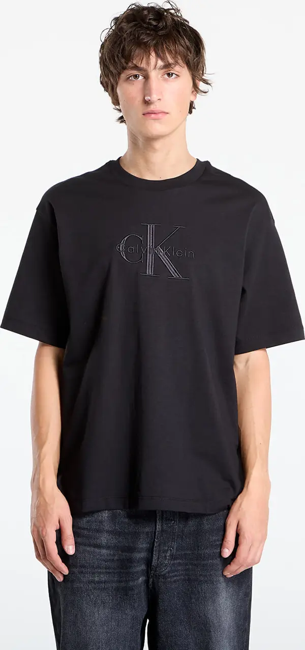 Calvin Klein Тениска Calvin Klein Hi Low Emb 16S Jersey Tee Black M