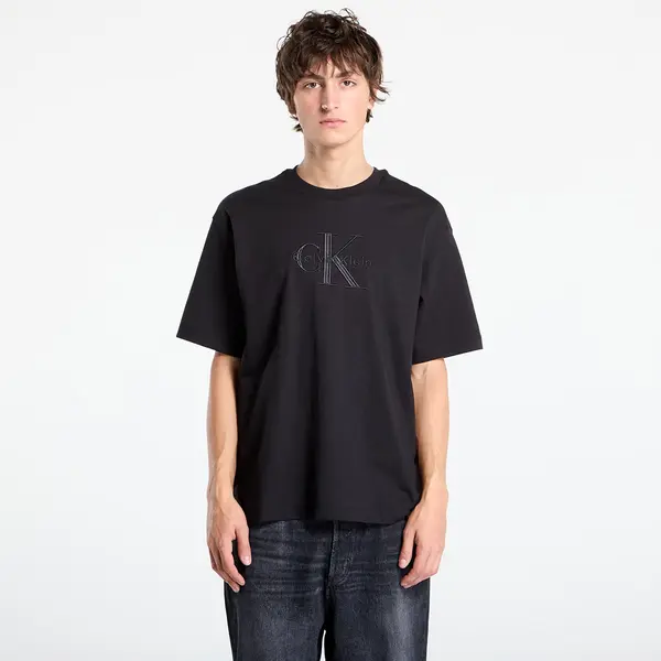 Calvin Klein Тениска Calvin Klein Hi Low Emb 16S Jersey Tee Black S