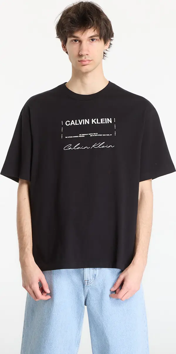Calvin Klein Тениска Calvin Klein Jeans 16S April Graphic Se Tee Black S