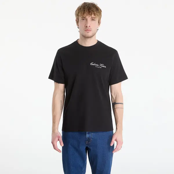 Calvin Klein Тениска Calvin Klein Jeans 20S March Graphic Seasonal Tee Black S