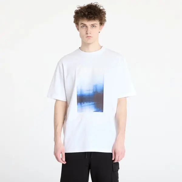 Calvin Klein Тениска Calvin Klein Jeans Hazy City Tee White L