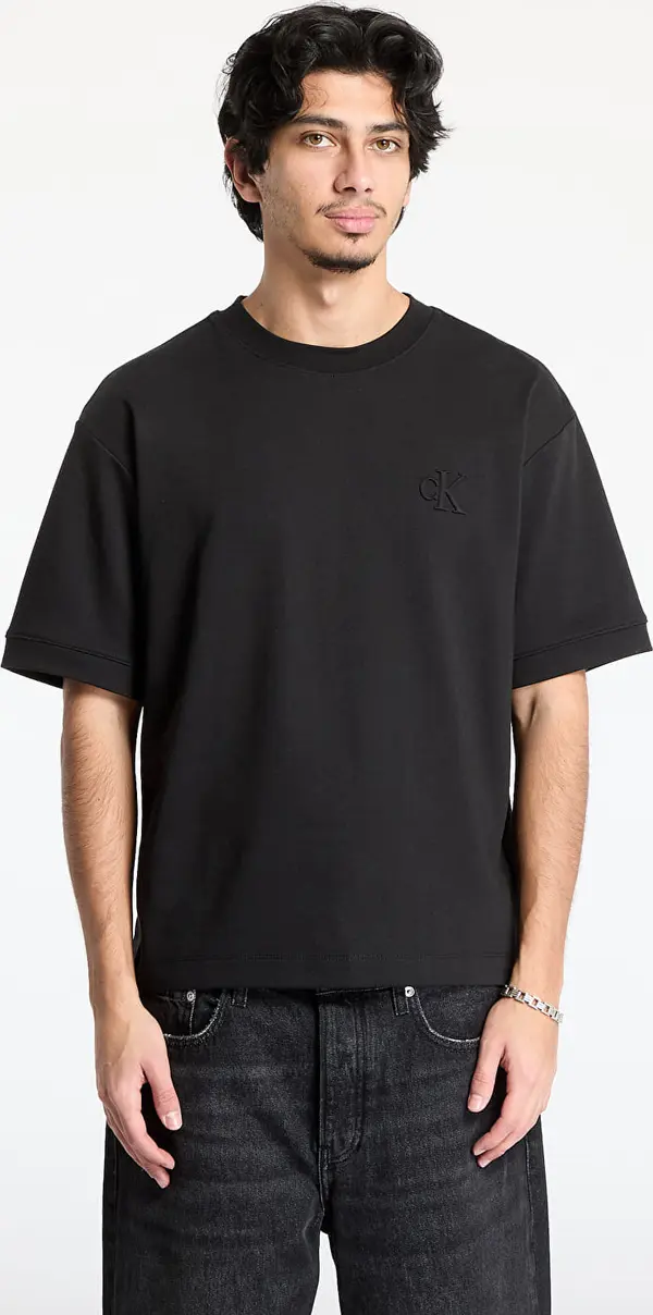 Calvin Klein Тениска Calvin Klein Jeans Interlock Tee Black M