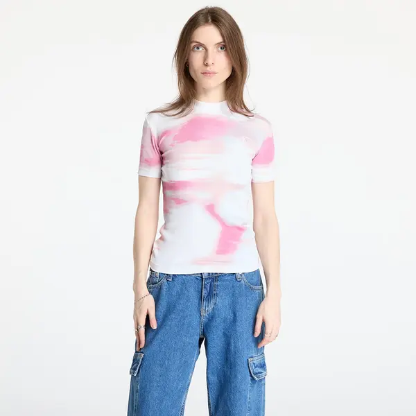 Calvin Klein Тениска Calvin Klein Jeans Rib Tee White XL