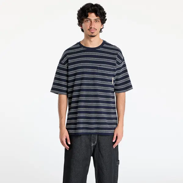 Calvin Klein Тениска Calvin Klein Jeans Short Sleeve Stripe Relaxed Tee Night Sky S