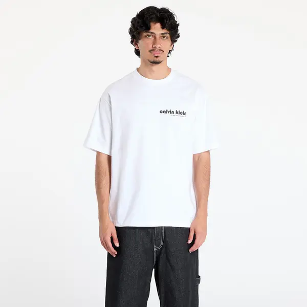 Calvin Klein Тениска Calvin Klein Jeans Short Sleeve Tee Brilliant White L