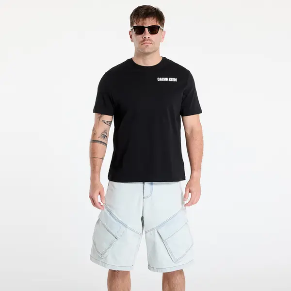 Calvin Klein Тениска Calvin Klein Jeans Ss 20S Calvin Line 3 Tee Black XXL