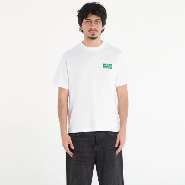 Calvin Klein Тениска Calvin Klein Jeans Ss 20S Easy Collegiate Tee White L